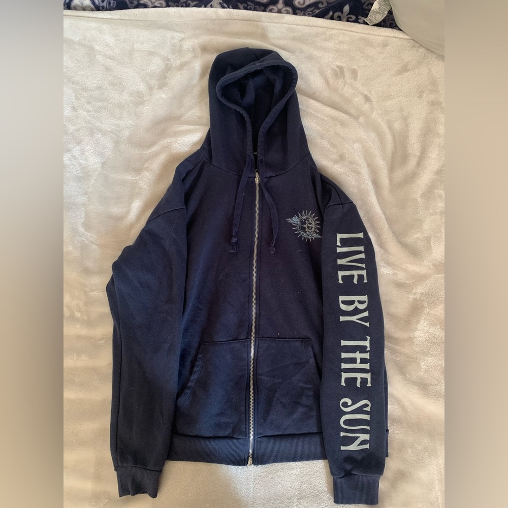 Cute blue jacket!